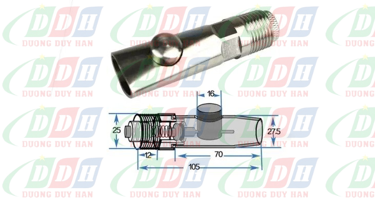 Núm uống nước cho lợn được phát minh với mục đích giúp bà con tiết kiệm nguồn nước sạch đồng thời đảm bảo cho chuồng trại luôn được khô ráo sạch sẽ. - Núm nước sẽ tự động cung cấp nước sạch khi lợn khát, tăng sức đề kháng cho lợn.