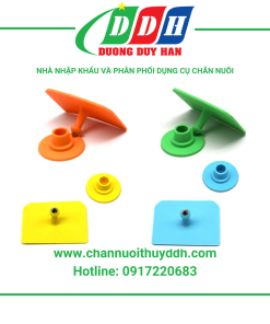 Thẻ tai heo chữ nhật Allflex nhựa (38.5x56)mm