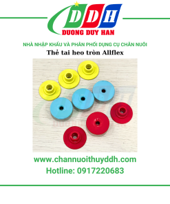 Thẻ tai heo Allflex tròn